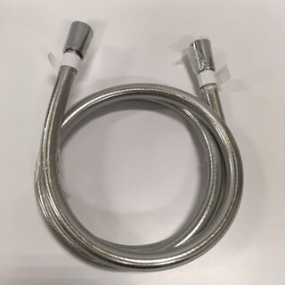 Pure Round/Sq/Clean Shower Hose 150 Cm Silver