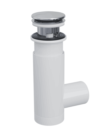Afløbssæt Med Bundventil Easy Clean Krom