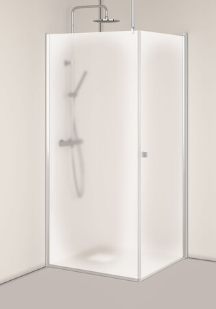 Igloo Pro Brusehjørne Lige + Fast Matteret 100X100  