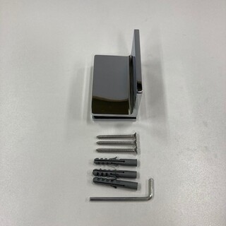 Vægbeslag Infinity Brusevæg, Krom (1 Stk)