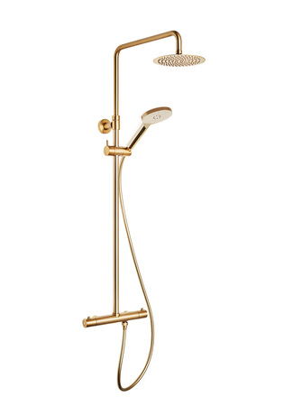 Brusestangsæt Fine 150Cc Messing M Ø200 Brusehoved