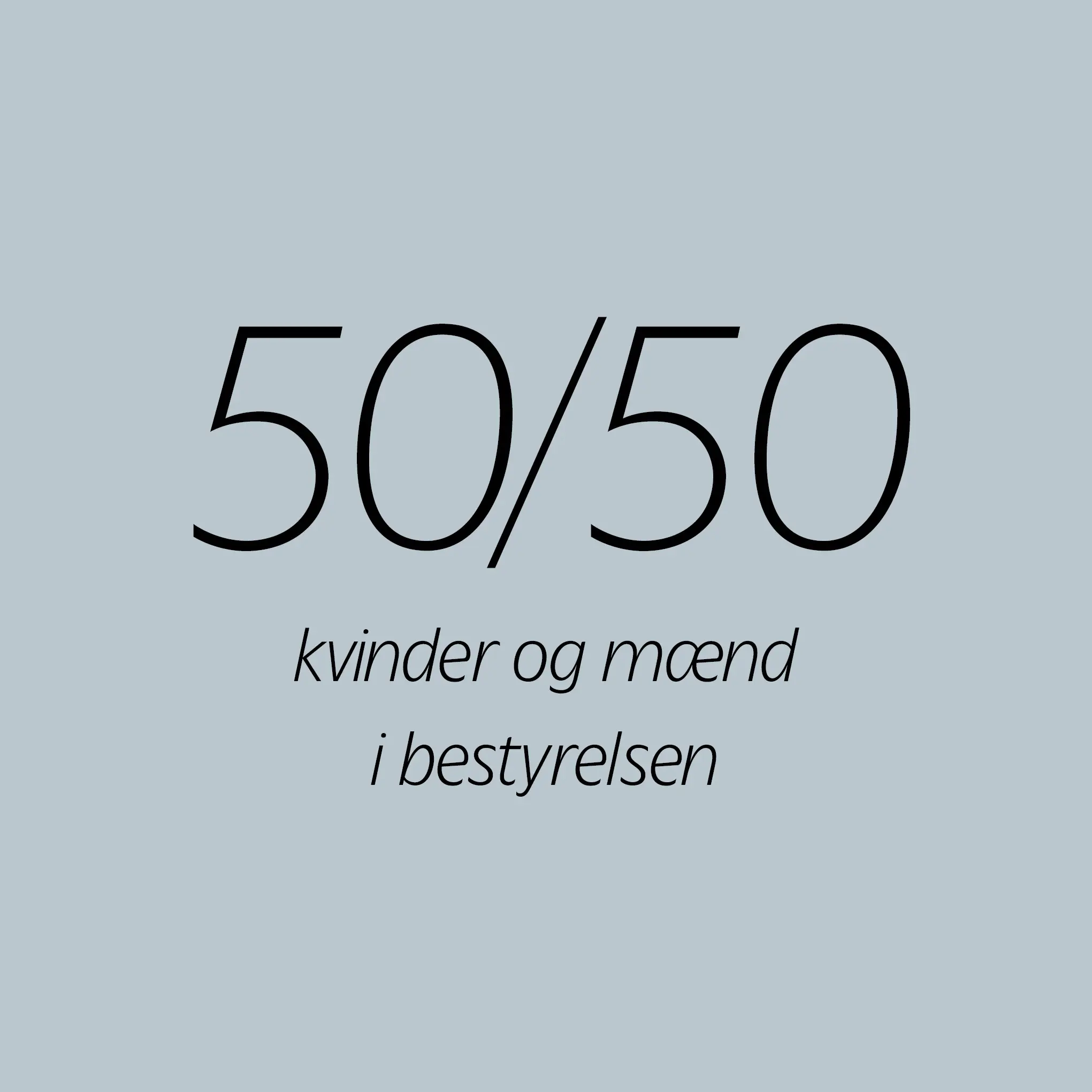 LIGESTILLING PÅ ALLE NIVEAUER
