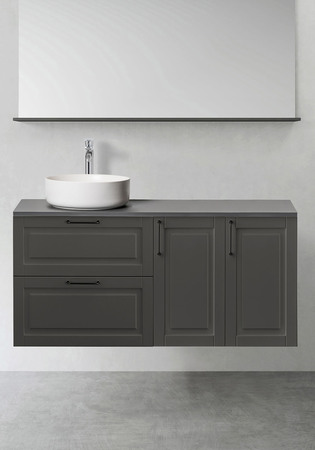 Underskab Grace 1200 (2St Sidemodul Mjukst) Antracit