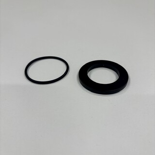 Base Ring Slim Basin Mixer Black