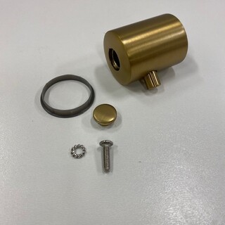 Thermostatic Knob Studio Fine Brass