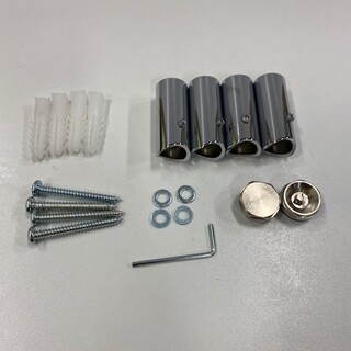 Hampton Towel Warmer Assembling Kit Crome