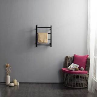 Bathlife Fas 400 Håndklædetørrer Elektrisk I Sort 40 X 55 Cm