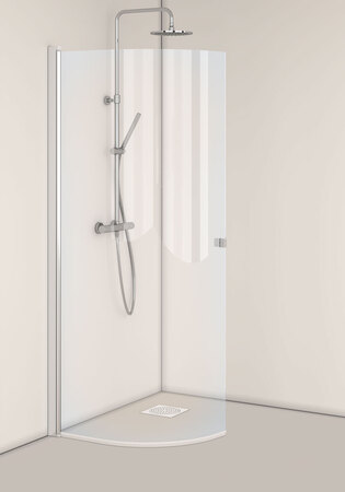 Igloo Pro Brusedør J Klart Glas 80