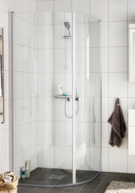 BRUSEHJØRNE LOOK R 90X90 KLARGLASS