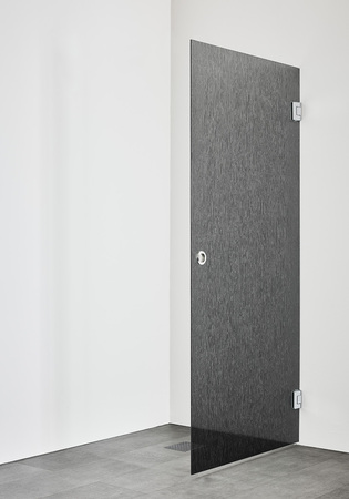 Brusedør Infinity Lace 80 Krom