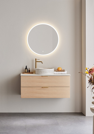 Underskab Go 2 Skuffer Lys Eg 800