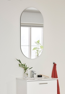 SPEJL GO OVAL 400X800