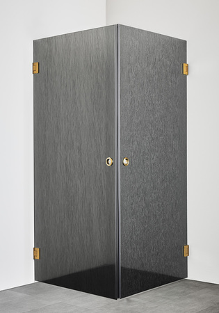 Brusehjørne Infinity Lace 80X80 Messing