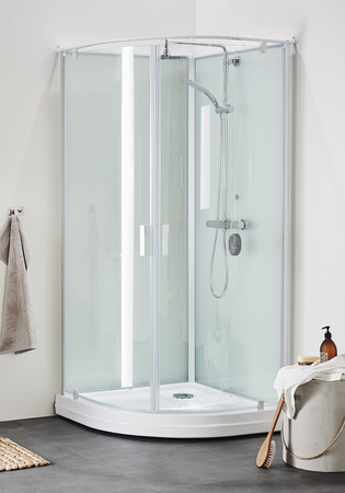 Brusekabine Breeze Deluxe 90X90 Round