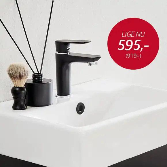 Håndvaskarmatur Hafa Go Sort