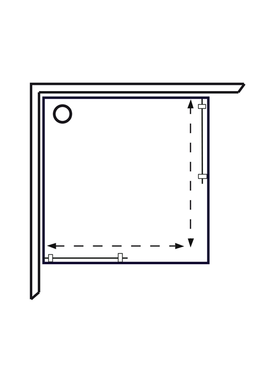 POLARIS SQUARE KABINE 800X800