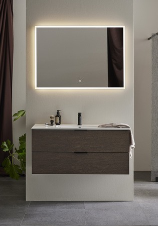 Underskab Go 2 Skuffer Mørk Eg 1000