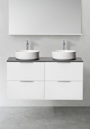 Underskab Shape Hvid 1200D