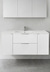 Shape 1200C Hvid Med Underskab Og Vask