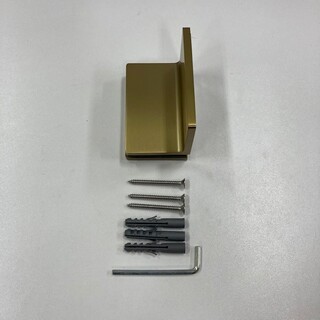 Væggebeslag Infinity Brusevægge Messing (En Stk)