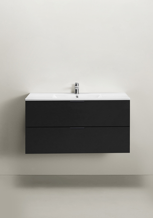 Underskab Go 2 Skuffer Sort 1000