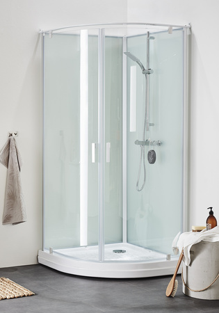 Brusekabine Breeze 90X90 Round