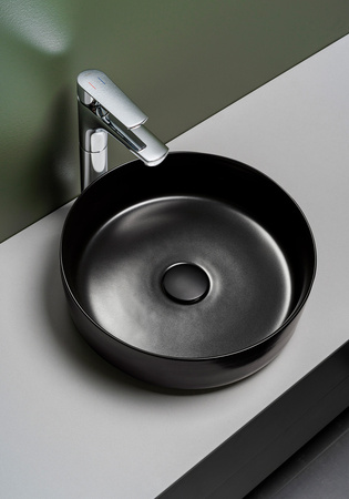 Håndvask Circle Sort Matt