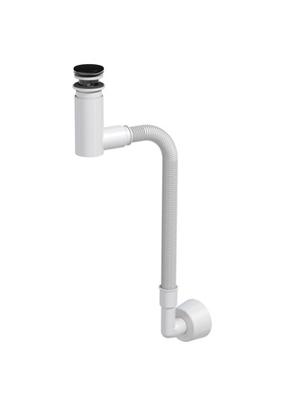 Afløbssæt Med Bundventil Easy Clean Sort