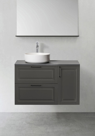 Underskab Grace 900 (Sidemodul Mjukst) Antracit