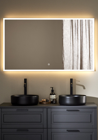 Badeværelsesspejl Square Led 1200
