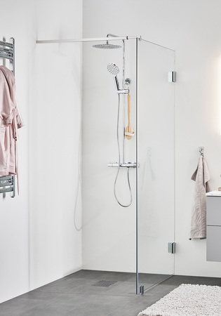 Brusevæg Infinity 80 Krom