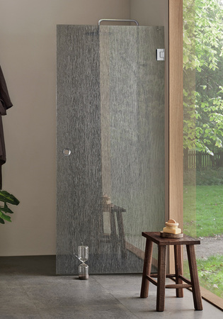 Brusedør Infinity Lace 80 Krom