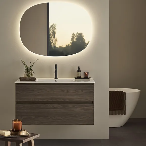 HAFA STYLE EG OG SPEJL ELLIPSE