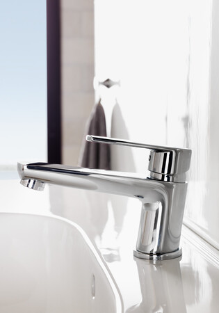 Håndvaskbatteri Mix Lean Eco Krom