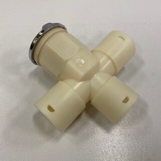 Three Way Valve Incl Cap Without Locking Clips