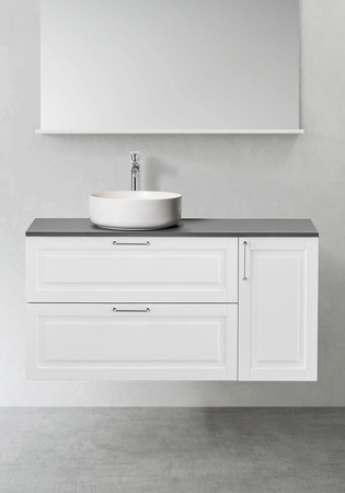 Underskab Grace 1100 (Sidemodul Mjukst) Hvid