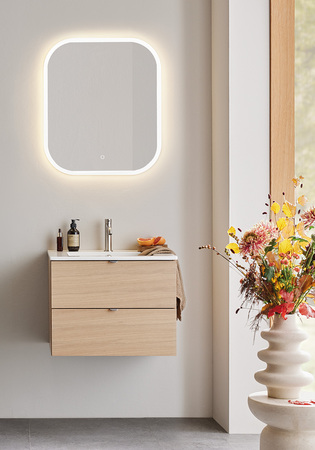 Underskab Go 2 Skuffer Lys Eg 600